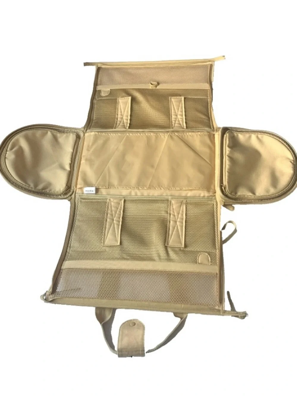 Wild One Beige Pet Carrier Soft Sided Dog Travel Bag Airline Compliant